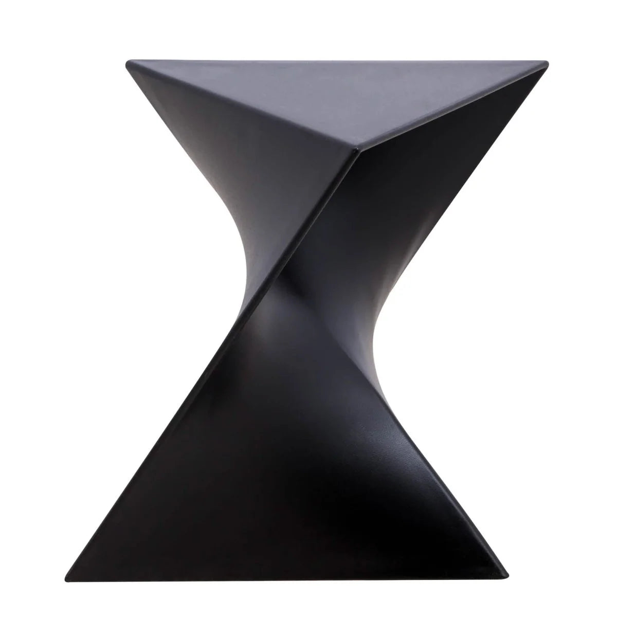LeisureMod Randolph Modern Side Table Set of 2 / Black