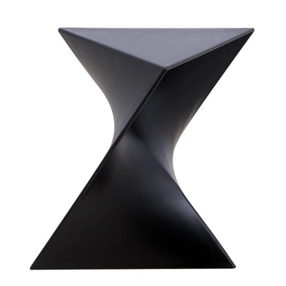 LeisureMod Randolph Modern Side Table Set of 2 / Black