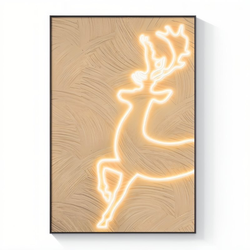 Safari Flare Illuminated Art