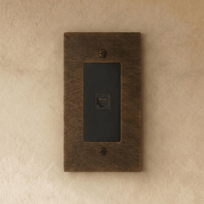 The Brass Telephone Socket (RJ11) (1-Gang)