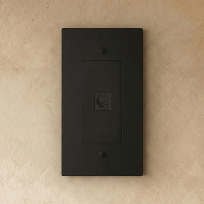 The Brass Telephone Socket (RJ11) (1-Gang)