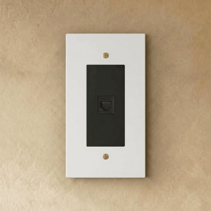 The Brass Telephone Socket (RJ11) (1-Gang)