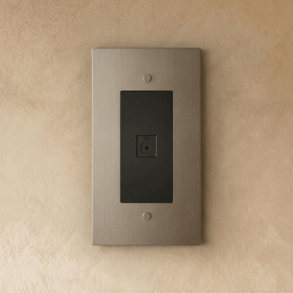 The Brass TV Socket (1-Gang)