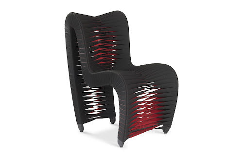 Seat Belt Dining Chair,Black