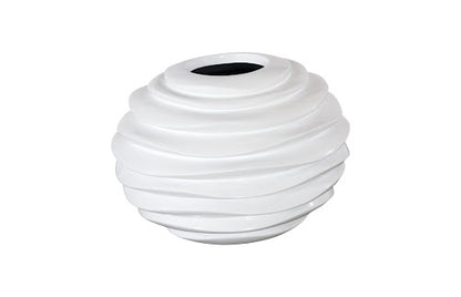 Spiral Planter, White, SM