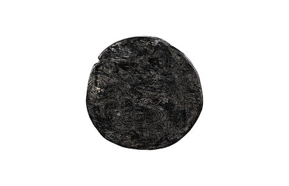 Black Wash Stool, Round